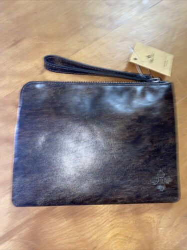 Patricia Nash CASSINI Wristlet Tooled Turquoise Leather P24101~Gorgeous & NWT!