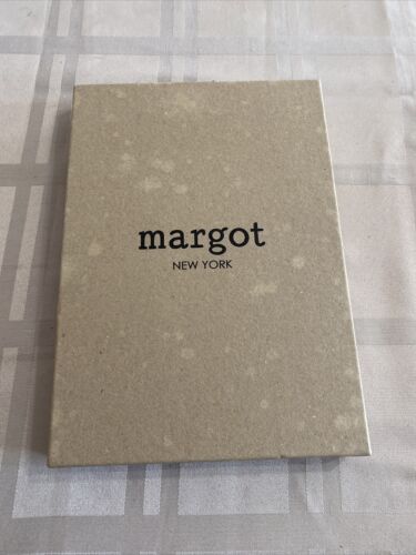Margot New York Leather Cyrus Wristlet & Kate Card-Case Style# MG3004-CR~ UNIQUE