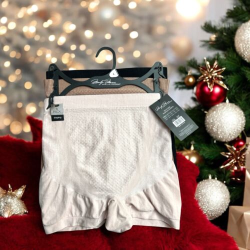 Marilyn Monroe 3 Pk~SEAMLESS SHAPING SHORTS~MULTICOLOR~ MM4583~SIZE MEDIUM~GREAT!