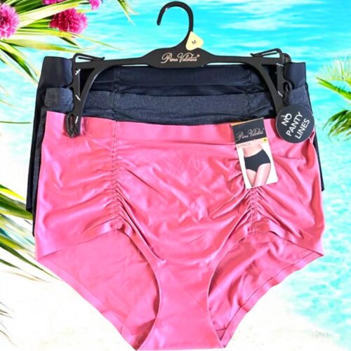 PRIMA VALENTINA 3 Pack PANTIES BRIEFS HI-CUT~871371~MULTICOLOR~SEAMLESS MEDIUM