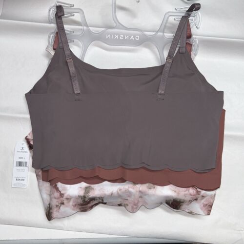 Danskin Intimates Invisible Support BRAS,~Multicolor ~ 3-set ~ Size : L~DS3795
