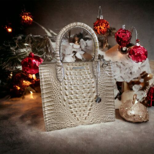 BRAHMIN Caroline Shortbread Melbourne Shoulder Bag Genuine Leather UNIQUE !!!