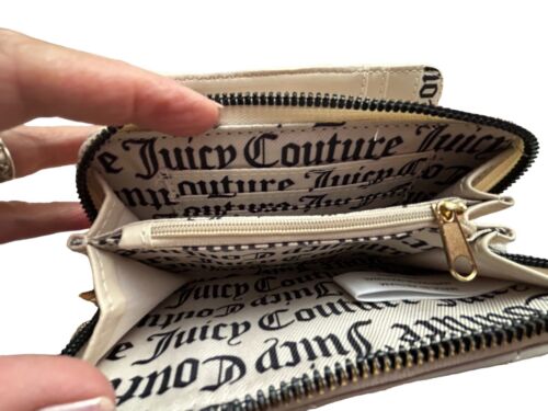 Juicy Couture Ivory Wallet~ Angel Brighter~Multi-Compartment Bifold~ ELEGANT~NWT
