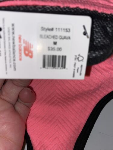 New Balance Sports Bra With Padding Size M/M Shade Of Orange Style 111153 NEW