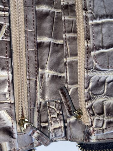 BRAHMIN Skyler Sterling Miravet Genuine Leather Wristlet/Wallet NEW~REAR FIND!!!