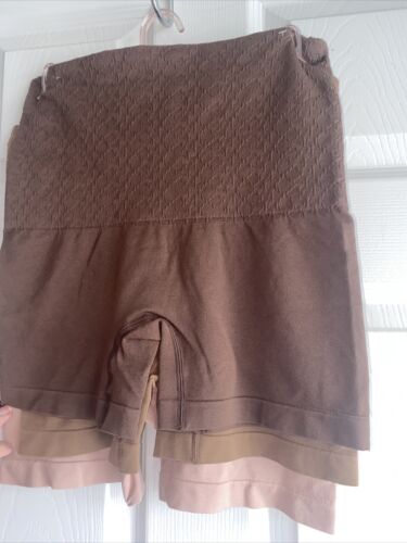 Thalia Sodi Knit Waist Shaping Shorts~Firm Control Shapewear~ Large~3 Pk~Style ❤