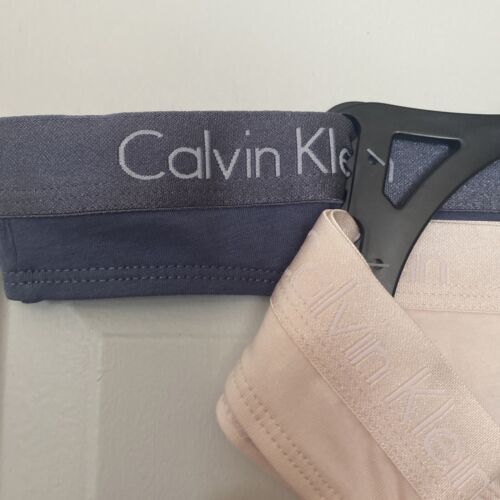 CALVIN KLEIN Thong Panties 2 Pack Cotton Soft ~ Size XL ~ QP18030~692~GREAT FIT!