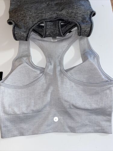 90 Degree By Reflex High Performance Full Support Sport Bra Set-Two L- MSRP$58