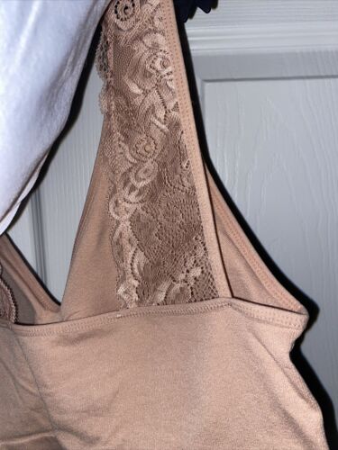 Delta Burke 3-Pack Seamless Bras Size 2X Soft Comfort Lounge Removable Pads