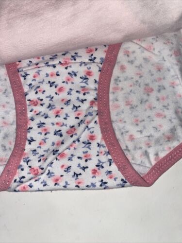 LAURA ASHLEY Intimates Cotton-Spandex Brief Panties~Size L~5 pair Style 9540