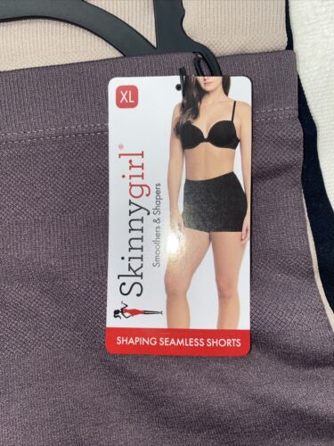 Skinnygirl Shaping Seamless Slip Shorts Size XLarge 3 pair Style SG7063 New