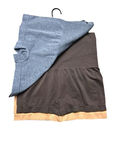Catherine Malandrino 4 Pcs~Sz L~Shaper Seamless High Waist Shorts ~GREAT FIT!