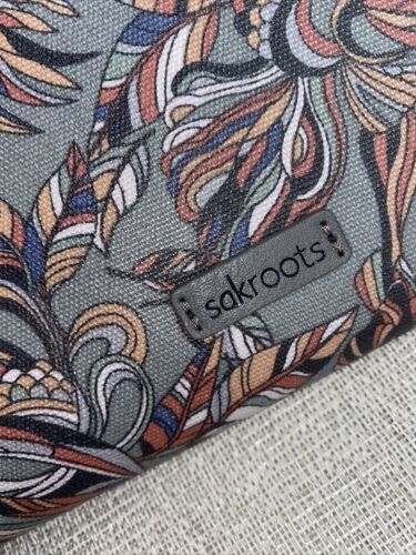Sakroots Olympic - Grey Th Xxl wristlet XBDY Olympic Pattern - New In Box CUTE!