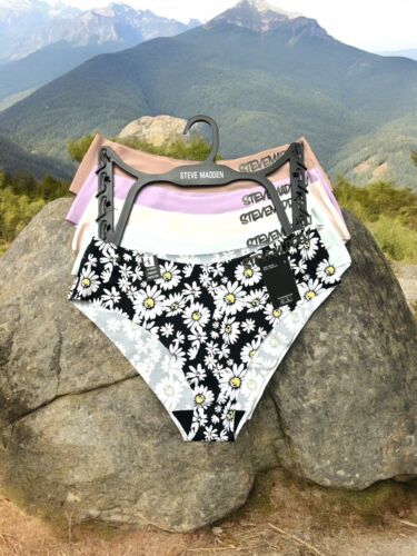 STEVE MADDEN Women’s Panties Sz. L~5 Pkg Cheeky Hipster Multicolor~SM21076~SEXY