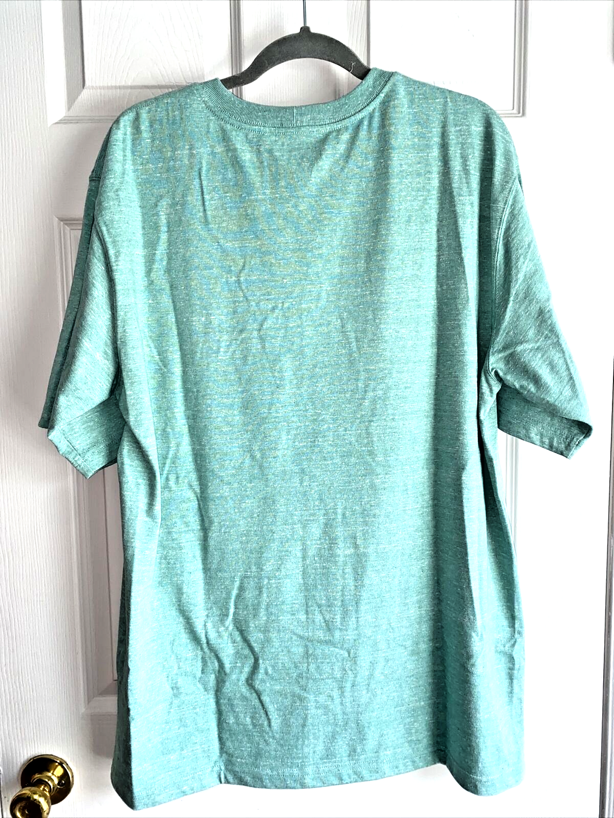 Carhartt Men's Loose Fit Heavyweight Short-Sleeve Logo~ Large T-Shirt Sea Green