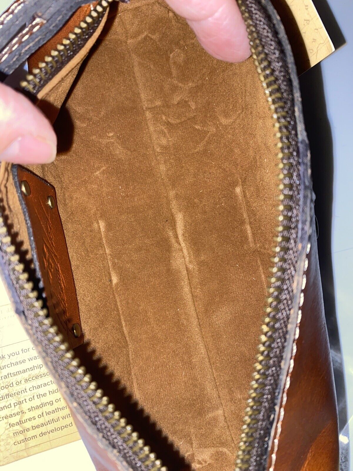 Patricia Nash Isla Oblong Tooled Florence Leather Wristlet Style P50607 NEW