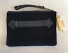 AIMEE KESTENBERG MELVILLE POUCH LAPIS BLUE LEATHER & VELVET CLUTCH GORGEOUS!!!!