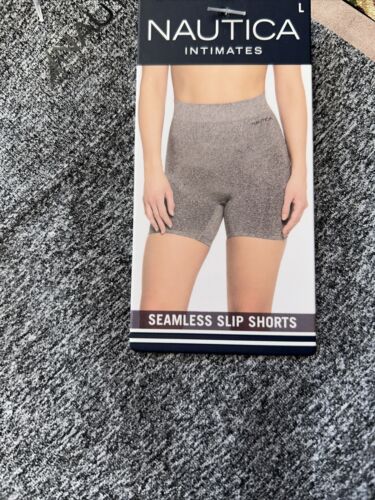 NAUTICA INTIMATES NT7108-3 PCK  SUPER SOFT SEAMLESS SLIP SHORTS~XL~GREAT FIT!