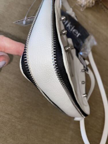 BOTKIER NEW YORK XBDY Small Leather Warren City Handbag Marshmallow (Off-white￼)