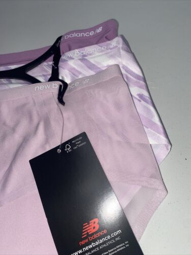 New Balance Super Soft Hipster No-Show Underwear-3 Pack Shades Of Lavender XL