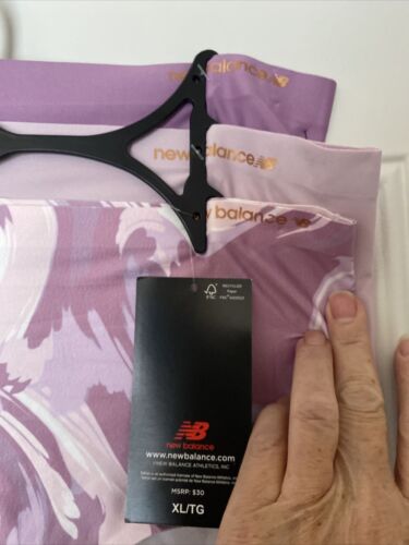 New Balance Super Soft Hipster No-Show Underwear-3 Pack Shades Of Lavender XL