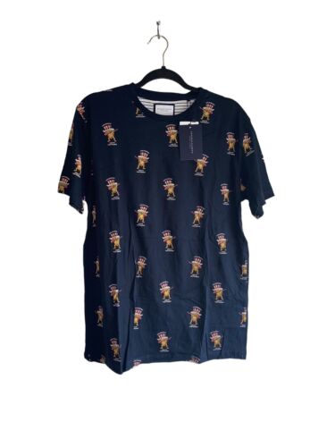 Denim & Flower Ricky Singh SHIRT MENS~M~ Taco Tuesday Blue~Live Everyday~UNIQUE!