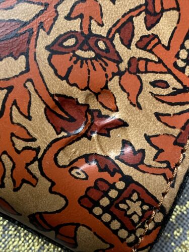 Patricia Nash~CANICELLA Floral & Elephants XBDY Bag Purse~Boho India UNIQUE!