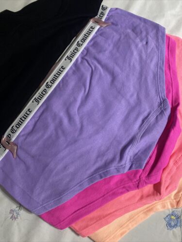 JUICY COUTURE JC4385 5 Pack SIGNATURE WAIST COMFY SEAMLESS HIPSTER PANTIES XL