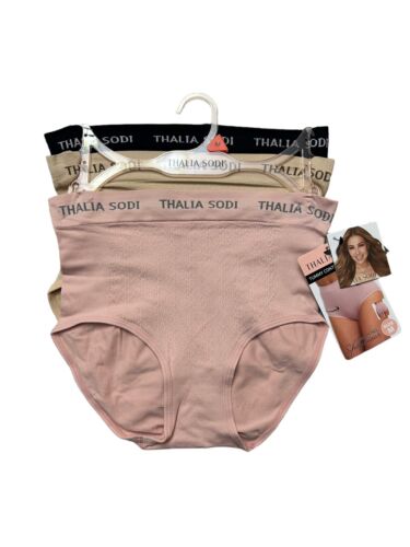 Thalia Sodi Shaping Tummy Control Rear Lift Briefs~3 Pair~Style ❤Size Medium