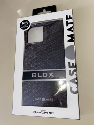 Case-Mate - BLOX - Rectangular Case for iPhone 12 Pro Max - Slim - Lightweight -