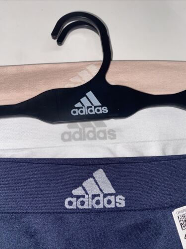 Adidas Women's 3-PK Blend Spandex Hipster Underwear 4A2H99 (Size L)  MSRP $36