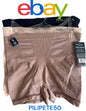 NÁUTICA Shaping Seamless Slip Shorts Size L~2 pair NT7016 ~TAMES YOUR TUMMY!