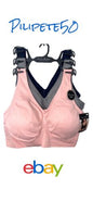 DELTA BURKE 3 Pack SEAMLESS BRAS~ REMOVABLE CUP~MULTICOLOR~BEAUTIFUL ~GREAT FIT!