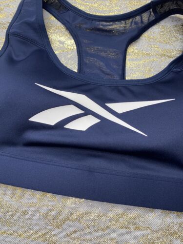 Reebok Women's Studio Hero Racer Pad Bra -  SZ. 1X/16W- Color VECTOR NAVY NEW!!!