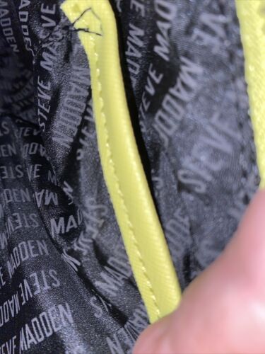 Steve Madden handbag BMaggie Yellow Dome Handbag Crossbody  NEW