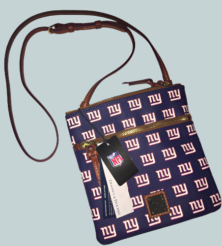 Dooney & Bourke New York Giants XBDY Purse Blue Authentic Football Team~LIMITED!