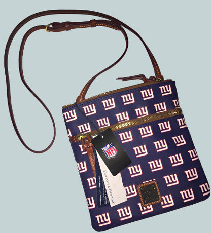 Dooney & Bourke New York Giants XBDY Purse Blue Authentic Football Team~LIMITED!