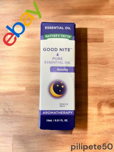 Nature's Truth Aromatherapy Good Nite Essential Oil Blend Relaxing 0.51 Ounce