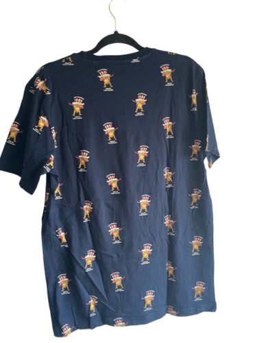 Denim & Flower Ricky Singh SHIRT MENS~M~ Taco Tuesday Blue~Live Everyday~UNIQUE!