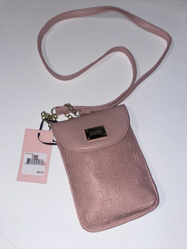 Juicy Couture XBDY Bag Smart Phone Blush Logo Daydream Flat ￼Cellie CUTE!!!
