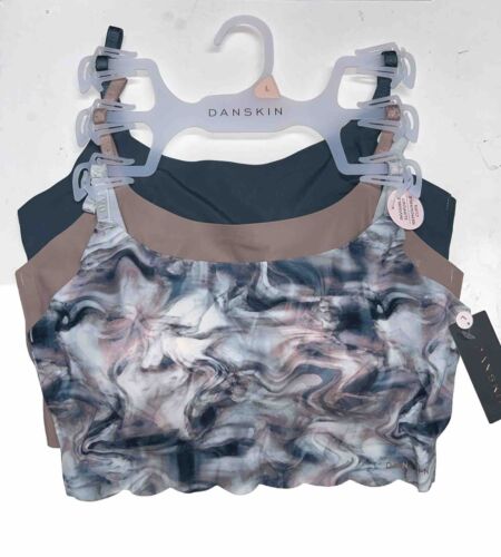 Danskin Intimates Invisible Support  BRAS,~Multicolor ~ 3-set ~ Size : L~DS3795