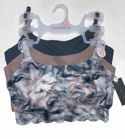 Danskin Intimates Invisible Support  BRAS,~Multicolor ~ 3-set ~ Size : L~DS3795