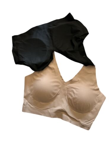 NÁUTICA 2~PACK INTIMATES LOUNGE SIZE M BRAS LASER CUT MULTICOLOR-NT3794~MSRP$48