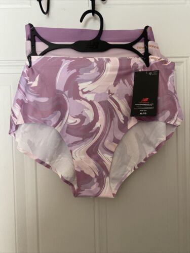 New Balance Super Soft Hipster No-Show Underwear-3 Pack Shades Of Lavender XL