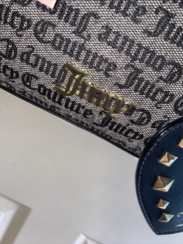 Juicy Couture Gothic Printed Start Us All Out All The Love Satchel Handbag $79