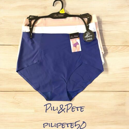 PRIMA VALENTINA 3 Pack PANTIES BRIEFS HI-CUT~77309~MULTICOLOR~SEAMLESS MF~MEDIUM