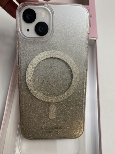 Kate Spade Protective Case~iPhone 13 Metallic~For MagSafe~Antimicrobial~UNIQUE