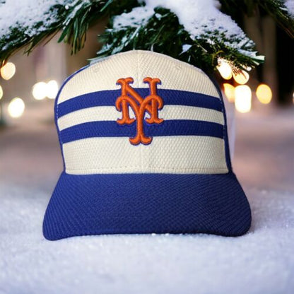 New York Mets Cap 2015 All Star Game Fitted Size 7 Rare White and blue Only One!