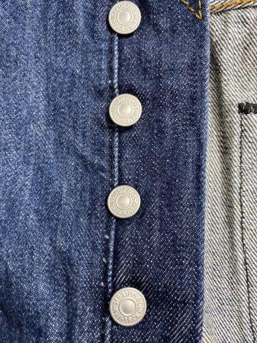 Levi's 501 Men’s Button fly Original Stretch Denim Blue Jeans 44W X 32 L