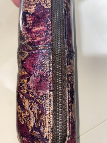 Patricia Nash Isla Oblong Italian Leather Wristlet Style A035399 Vintage Floral